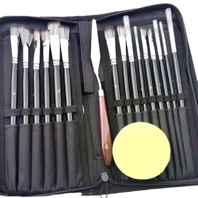 artist paint brush set ,15 different sizes  art supplies